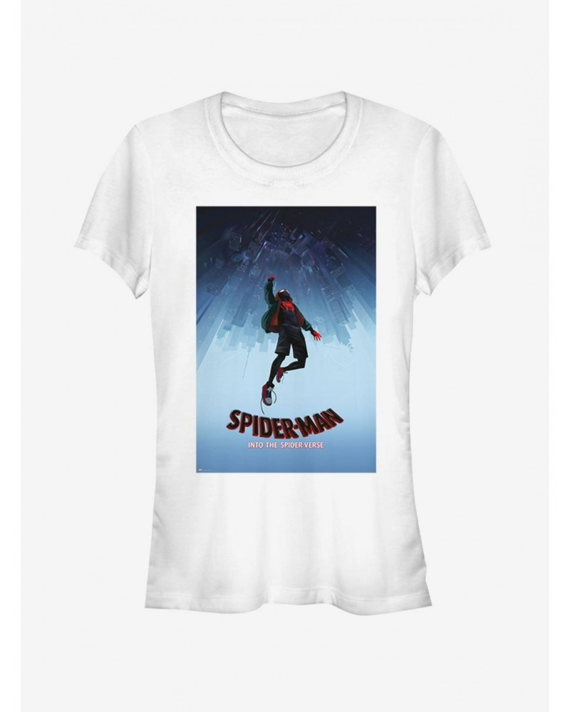 Marvel Spider-Man Spider-Verse Spider Verse Womens T-Shirt $7.28 T-Shirts