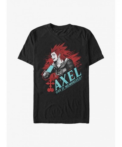 Kingdom Hearts Axel Memorize The Name Extra Soft T-Shirt $10.76 T-Shirts